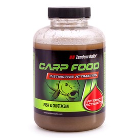 Tandem Baits Carp Food Attractive Activator Fish & Shellfish Carp Fishing Without Effort Bait for Large Fish Fishing Carp Accessories for Professionals & Hobby Anglers 500 ml