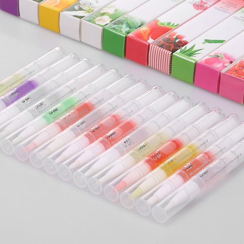 15 bolígrafos para cutículas, esmalte de uñas, aceite nutri, bolígrafo