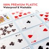 rokt&razo, Premium Sanded Plastic Playing Cards, Poker Size, 4 in