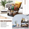 Briwooody 2 Tier Fruit Basket for Kitchen Counter Organizer with