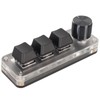 USB Mini 3 Key Keypad with Knob DIY Programmable Type