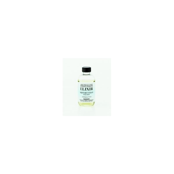 Squeaky Clean40;Crisp Cotton41; AromaLume Fragrance Generator Elixir 3.75 oz Refill by La Tee Da
