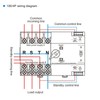 4P Dual Power Automatic Transfer Switch Uninterruptible Transfer Switch AC230V