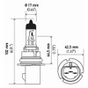 HELLA 9007SB Single Blister Standard Halogen Bulb, 12V, 65/55W