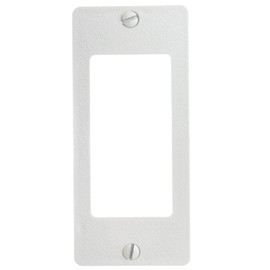 Wiremold 5507R Raceway Gfci Faceplate Cover Ivory Dual Channel Nonmetallic Raceway (5 Pack)