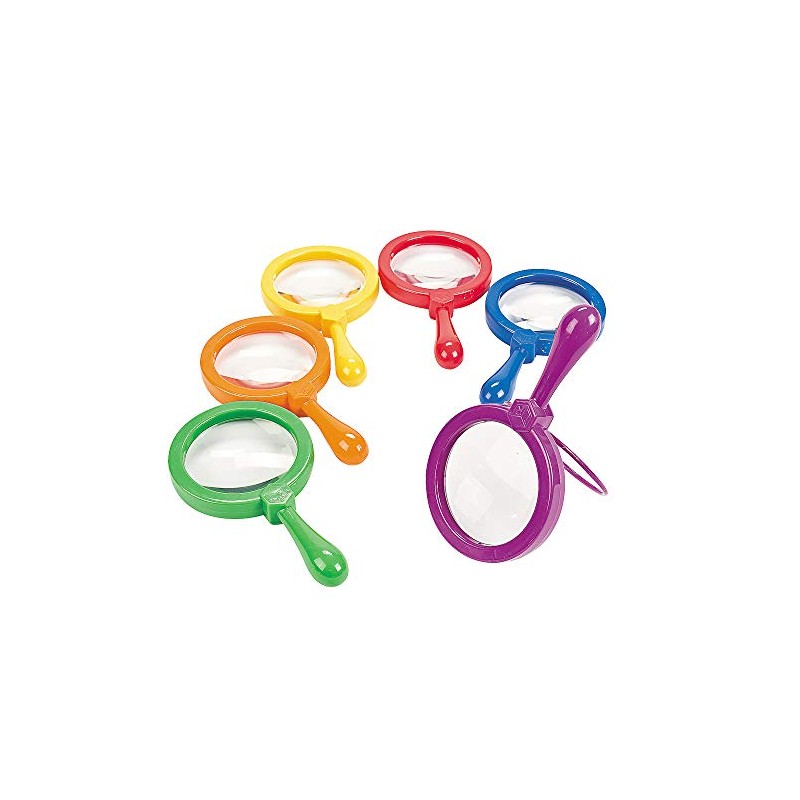 Learning Resources Primary Science Jumbo Magnifier, 4.5x Magnification, Built-in Stand