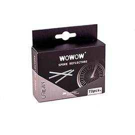 Wowow Unisex - Adult Spoke Reflector 03113156 Spoke Reflector, Silver, One Size