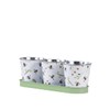 Fallen Fruits Bee Print Herb Pots with Tray | for