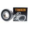 2PACK TIMKEN 6204-2RSC3 Double Rubber Seal Bearings 20x47x14mm,Pre-Lubricated and Stable