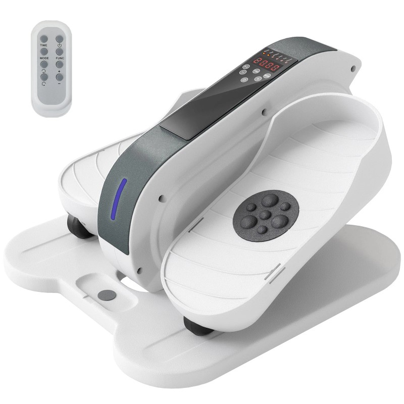 Soozier Under Desk Elliptical Machine with Remote Control, 10 Speeds