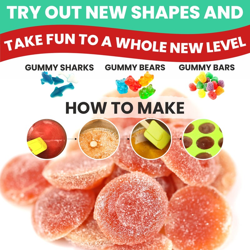 Zen Zingers Cherry Bomb Gummy Making Kit