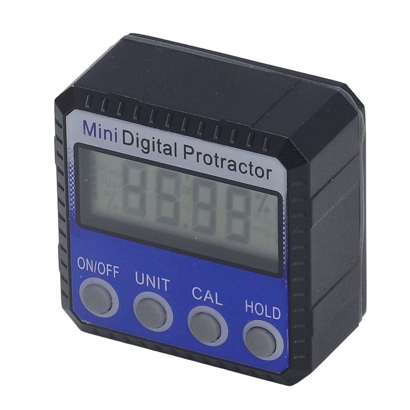 Digital Inclinometer Magnetic 360° 4 Units Portable Digital Angle Gauge