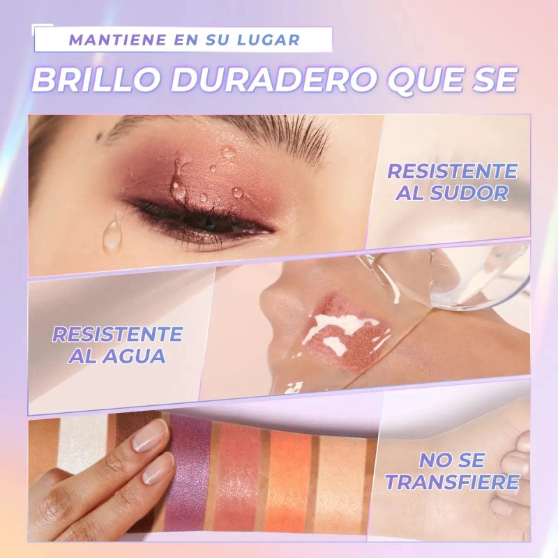 Sace Lady 6pcs Maquillaje Mascara Pestañas, Labial, Gel Ceja