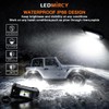 LEDMIRCY R4 Pure White LED Rock Lights Kit with Roker