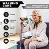 PARLORA Walking Cane for Women and Men, Collapsible, Lightweight, Sleek,
