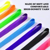 CANWELUX 12 Pack Neon Hot Pink Lanyard for ID Badges,Lanyard