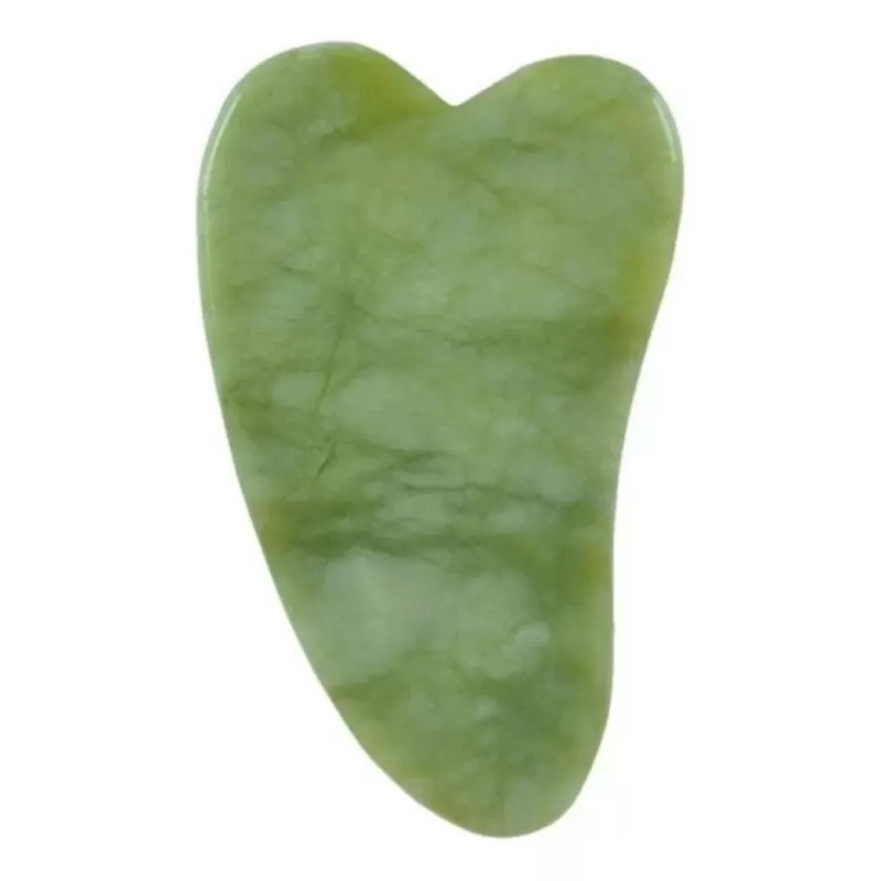 RIVERSOFY Paquete 10 Rodillos Jade + 10 Guasha Masaje Rejuvenecimiento