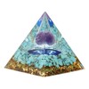 Constellation Pyramid Stone for Positive Energy Reduce Stress Chakra Resin