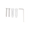 Wall Mounted Toilet Tissue Hanger Antique Twist Pattern Paper Towel