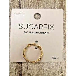 SUGARFIX by BaubleBar Size 7 -  Link Chain Ring
