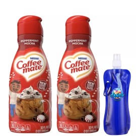 Coffee-mate CoffeeMate Peppermint Mocha Liquid Coffee Creamer 32 oz 2 pack w/ Bottle