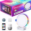 CycevSun Smart Recessed Lighting 6 Inch with RGB Color Changing