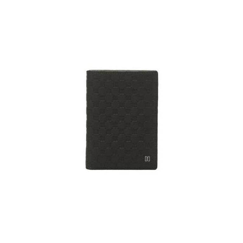 Daks (신세계강남점)DBWA1F375BK 블랙 음각패턴 소가죽 중지갑 (DB W A1F375BK) Black