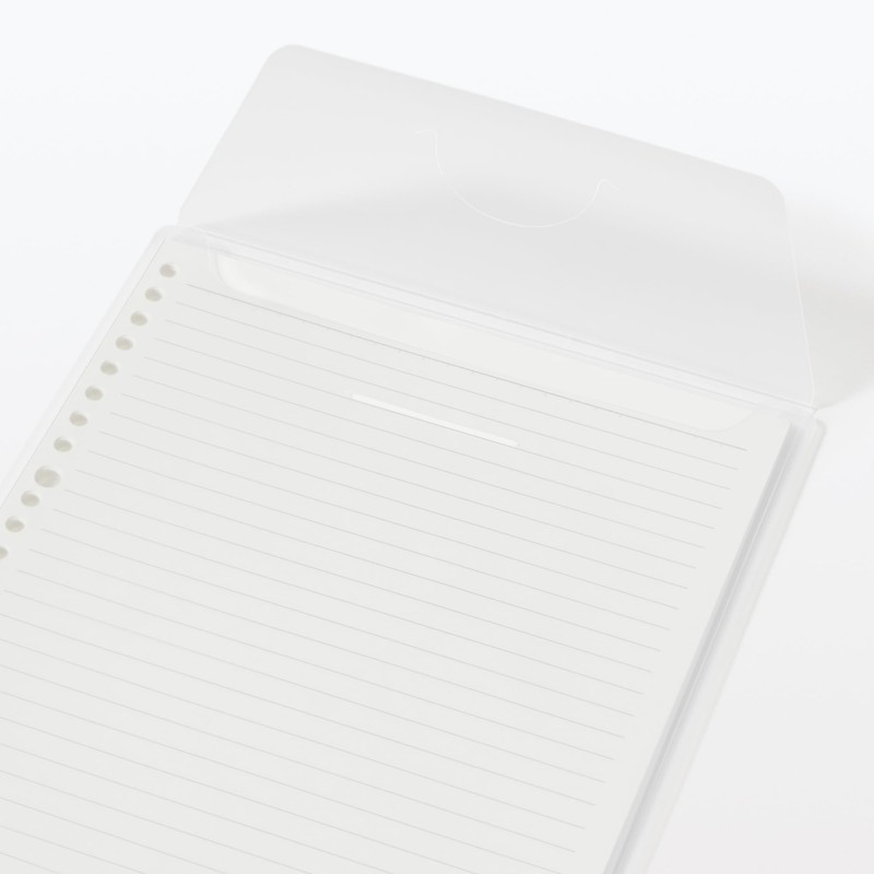 MUJI 83767013 Planted Trees Paper Backed Loose Leaf with Case,