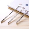 Portable Hyojason Mini Foldable Back Scratcher Antenna Back Scratcher Stainless Steel Length Adjustable Stretchable Cool Stainless Steel Scratch your back 6ea