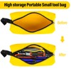 HunterBee Small Tool Bag,Heavy Duty Waterproof Fabric Tool Pouch,tool Pouch