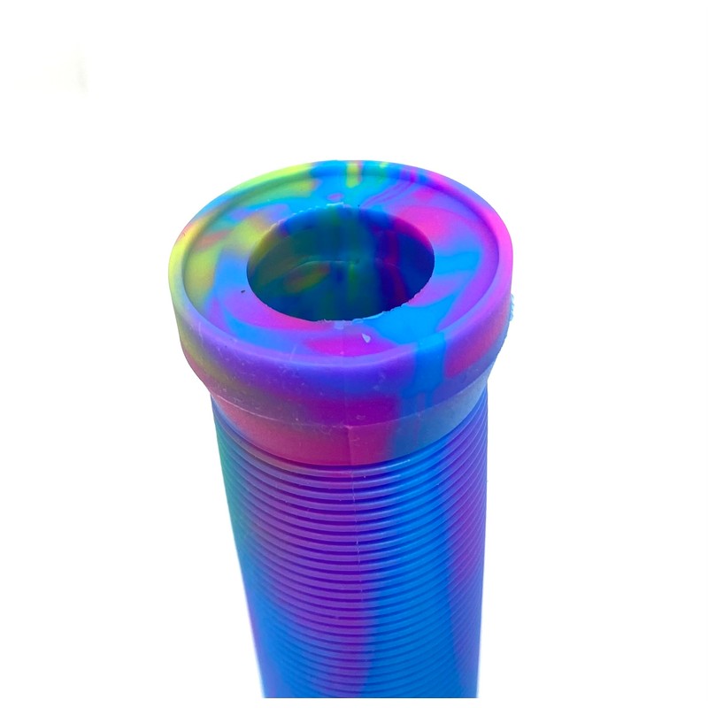 Team Dogz Bicycle Handlebar Grips, Non-Slip Soft Rubber Cycling Grips,
