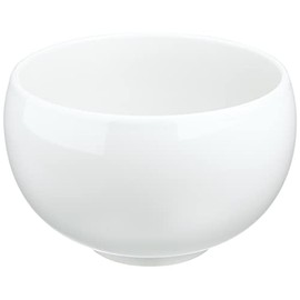 Hasamiyaki Monotone Bowl, Diameter 15.5cm, White, 67594