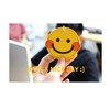 MC Fashion Cute Cartoon Keychain Holder for AirTag, PU Leather