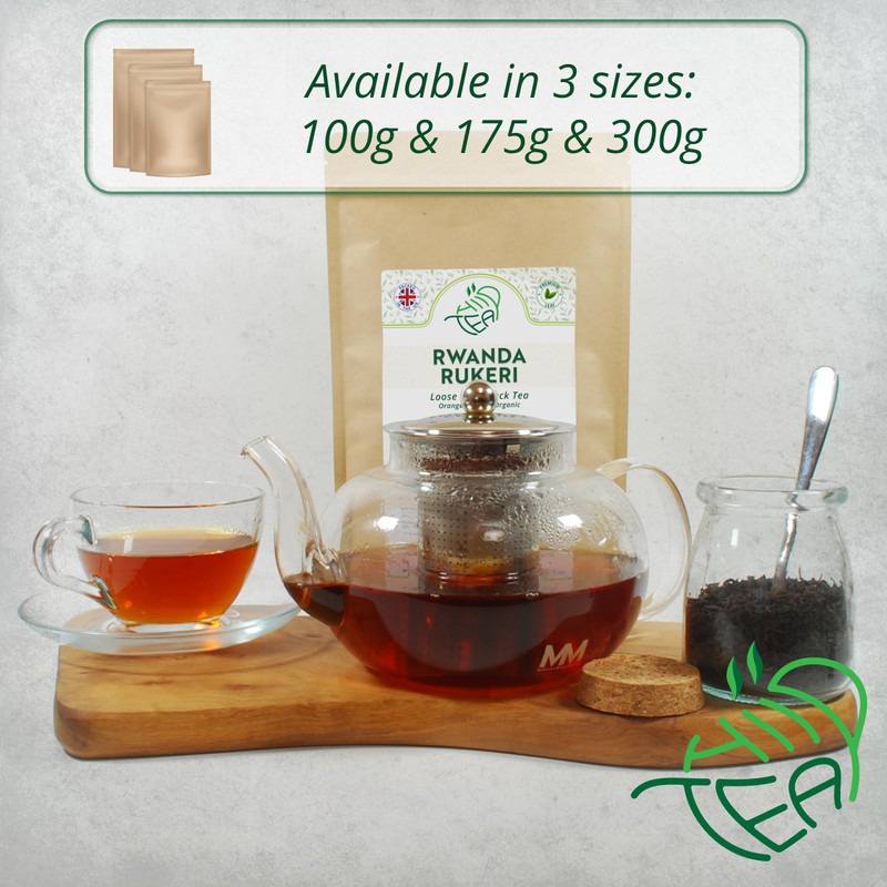 Rwanda Rukeri OP1 Loose Leaf Black Tea – Premium Organic