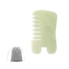 Bounabay gua sha Stone Jade Comb, gua sha Scraping Massage