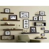 B&Z Heavy Duty Long Concealed/Invisible/Hidden Floating Shelf Support Brackets Pair
