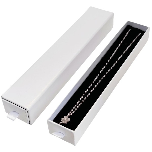 GymRichy 2 Pieces Long Chain Necklace Jewelry Gift Box, 8.3