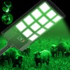Hog Light for Night Hunting,Powered Feeder Light(Green) 18000LM Solar Lights