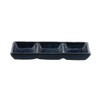 Tableware East Japanese Tableware 3 Dish Divider Indigo Snow kt-043-01