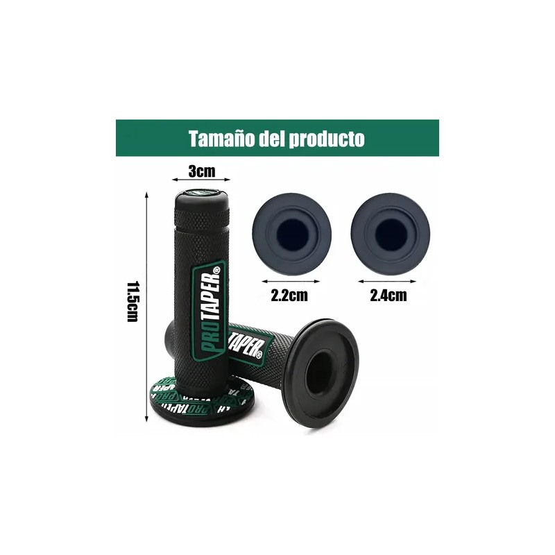 Puños Protaper Para Moto 78 Excelente Agarre Stunt Cross