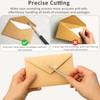 3 Lightweight Stainless Steel Envelope Openers – One-Piece Design Mail