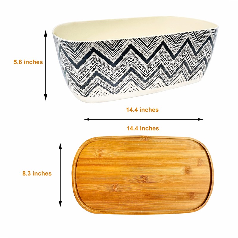 Nomotruc Bread Box For Kitchen Countertop,Bread Box with Cutting Board