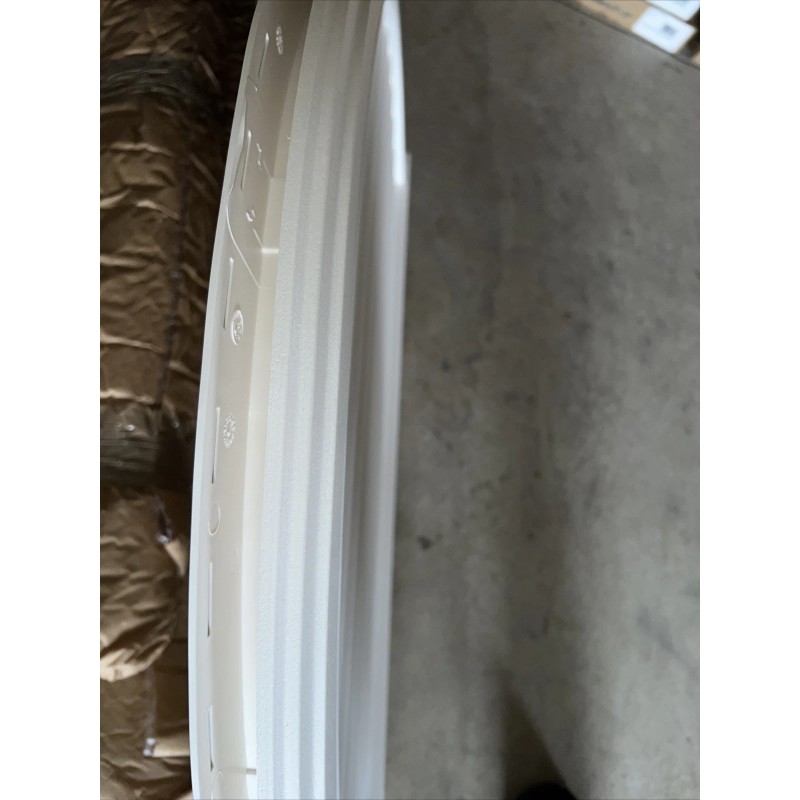 Gable Vent Half-Round Gable Vent WHITE 32”x20” Premium Exterior Wall