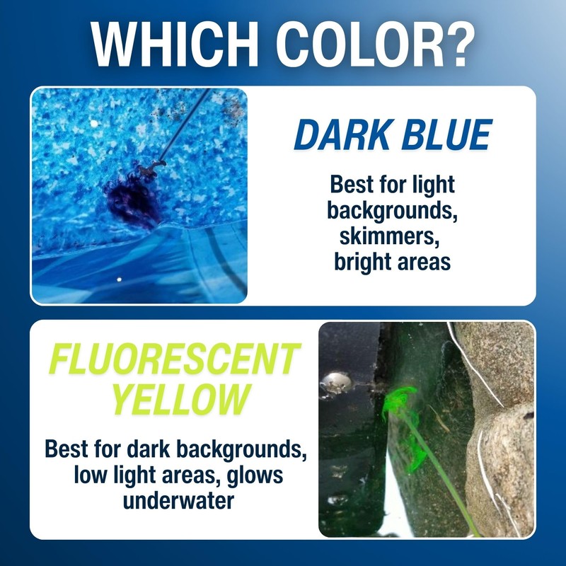 Leakmaster Pool Leak Detection Kit – 8 oz Blue Dye