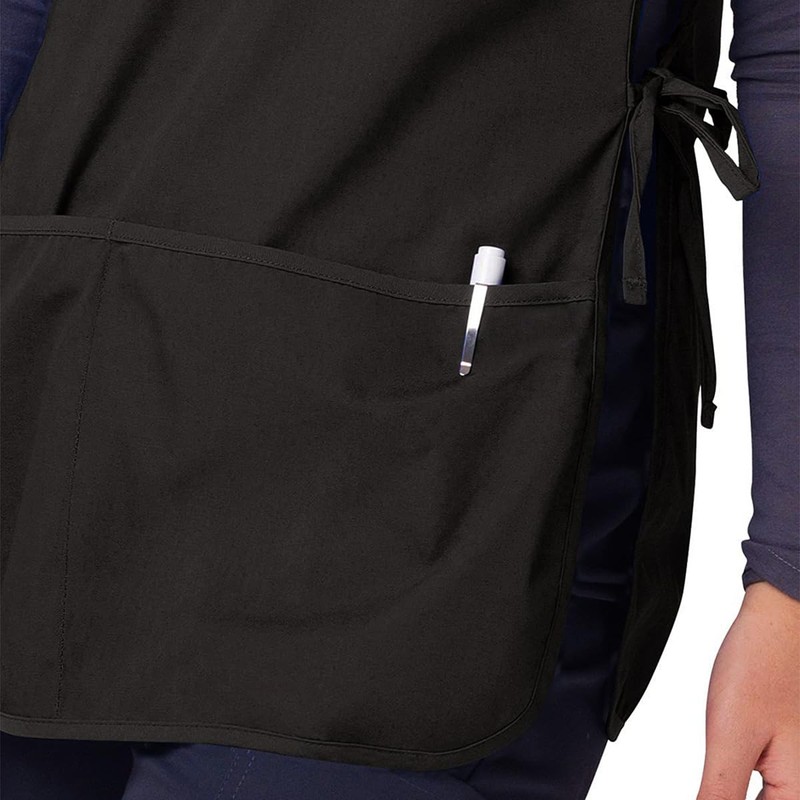 RRBXIA Smock Apron Cobbler Apron with Side Ties and 2