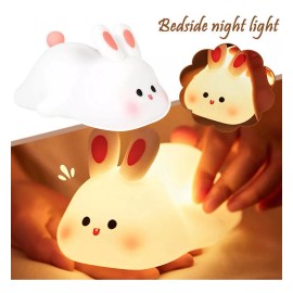 generic Adornos De Luz Nocturna Pequeños De Conejo De Cara Grande
