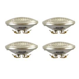 VSTAR LED PAR36 9W Bulb,12V LED Landscape Lighting Bulbs,850-950lm(50W Halogen Equivalent),2700-3000K Warm White,Water Resistant,Non-dimmable,Pack of 4