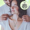 Tree of Life Aromatherapy Essential Oil Diffuser Necklace,Aromatherapy Diffuser Stainless
