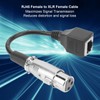 RJ45 to XLR Adapter Cable Female to Female Plug and