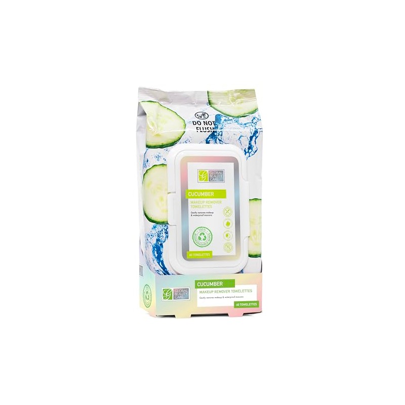 Global Beauty Care Refreshing Makeup Remover Towelettes - Gentle Daily